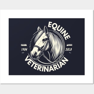 equine veterinarian Posters and Art